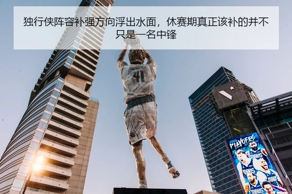 独行侠阵容补强方向浮出水面，休赛期真正该补的并不只是一名中锋